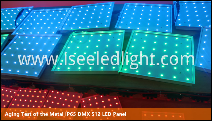 IP65 LED Color Panel Light Aging Test